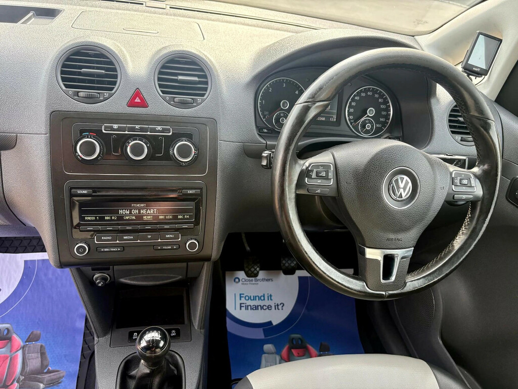 Volkswagen Caddy 1.6 Tdi C20 L1 H1 White #9