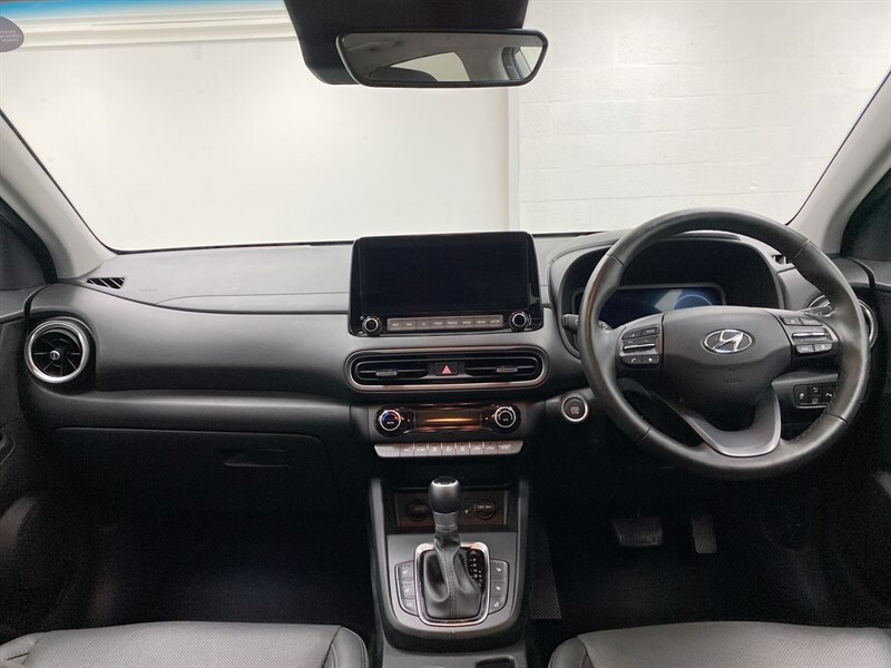 Hyundai Kona 1.6 Gdi Hybrid Ultimate Dct DN23VKR White #4
