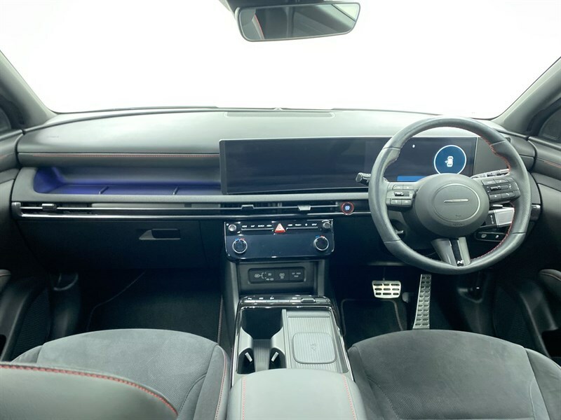 Hyundai Tucson 1.6T Hybrid N Line White #4