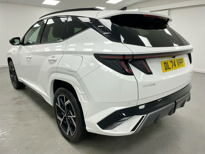 Hyundai Tucson 1.6T Hybrid N Line White #3