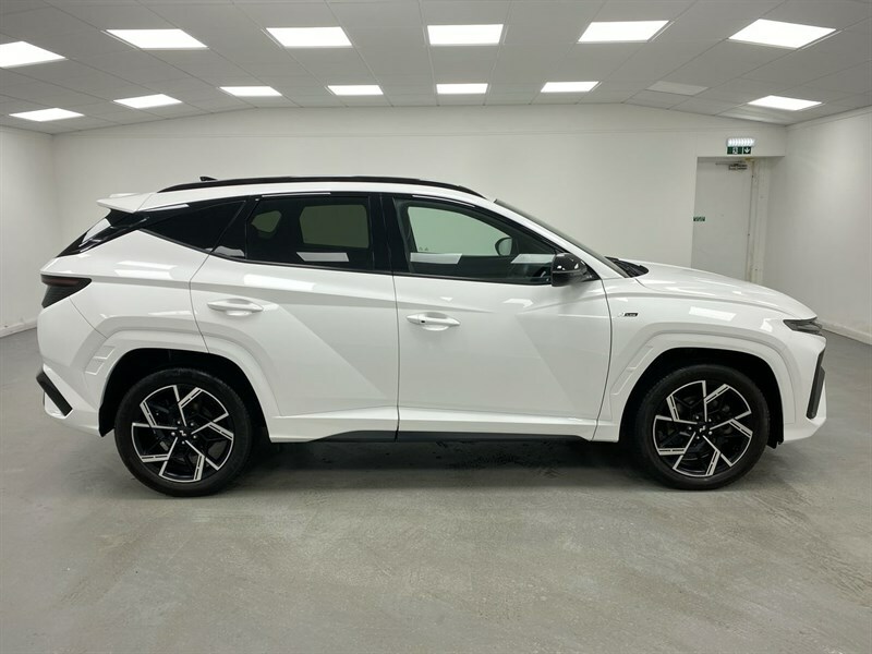 Hyundai Tucson 1.6T Hybrid N Line White #5