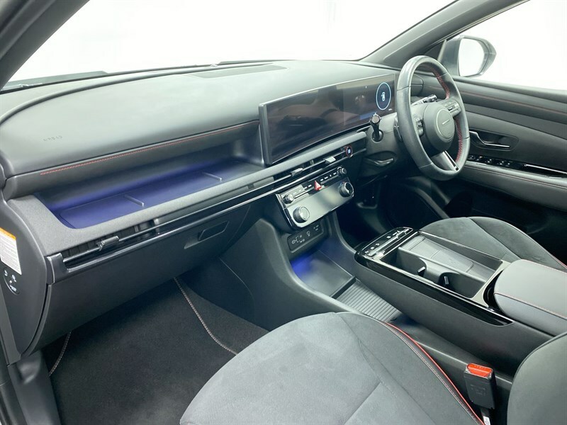 Hyundai Tucson 1.6T Hybrid N Line White #2