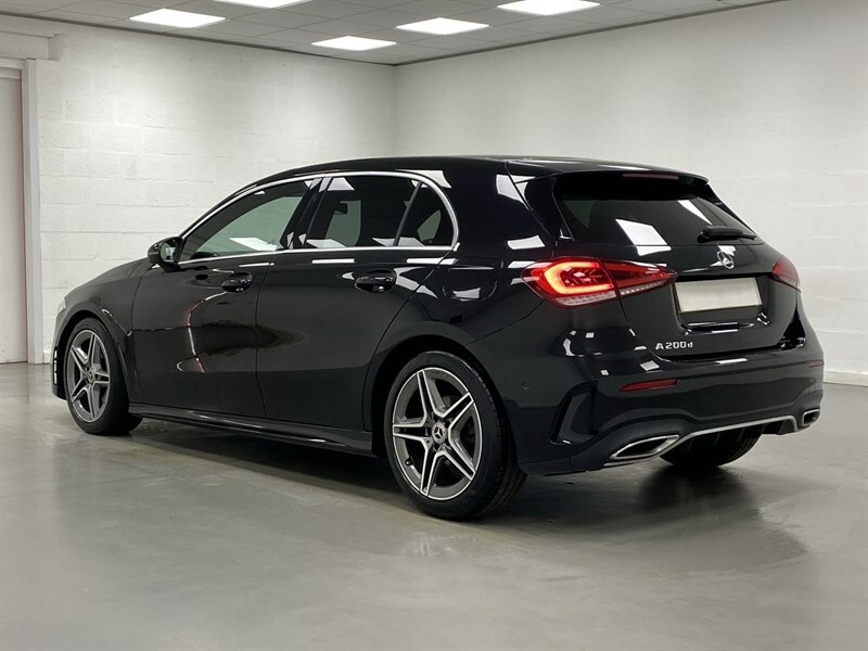Mercedes-Benz A Class A200d Amg Line Executive KJ21TNE Black #3