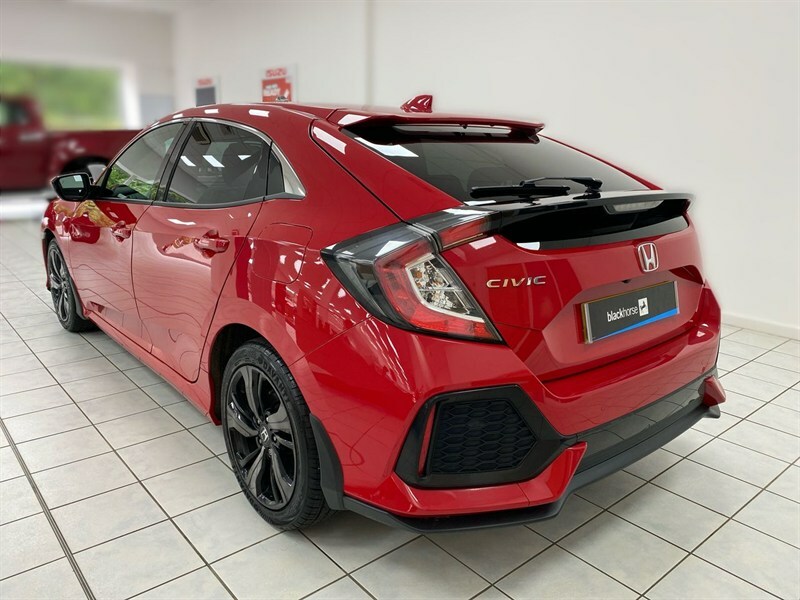 Honda Civic 1.0 Vtec Turbo 126 Ex Red #4