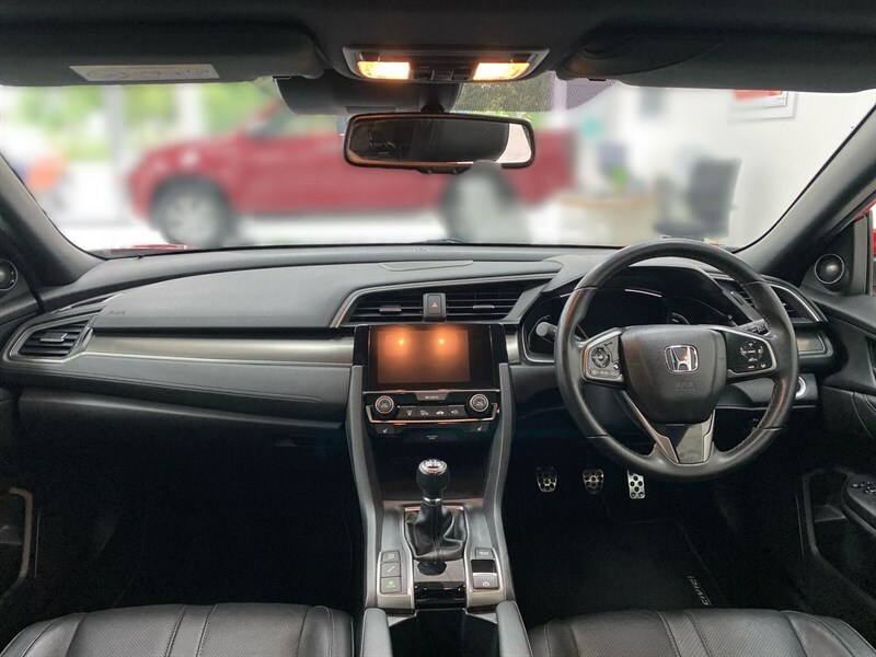 Honda Civic 1.0 Vtec Turbo 126 Ex Red #5