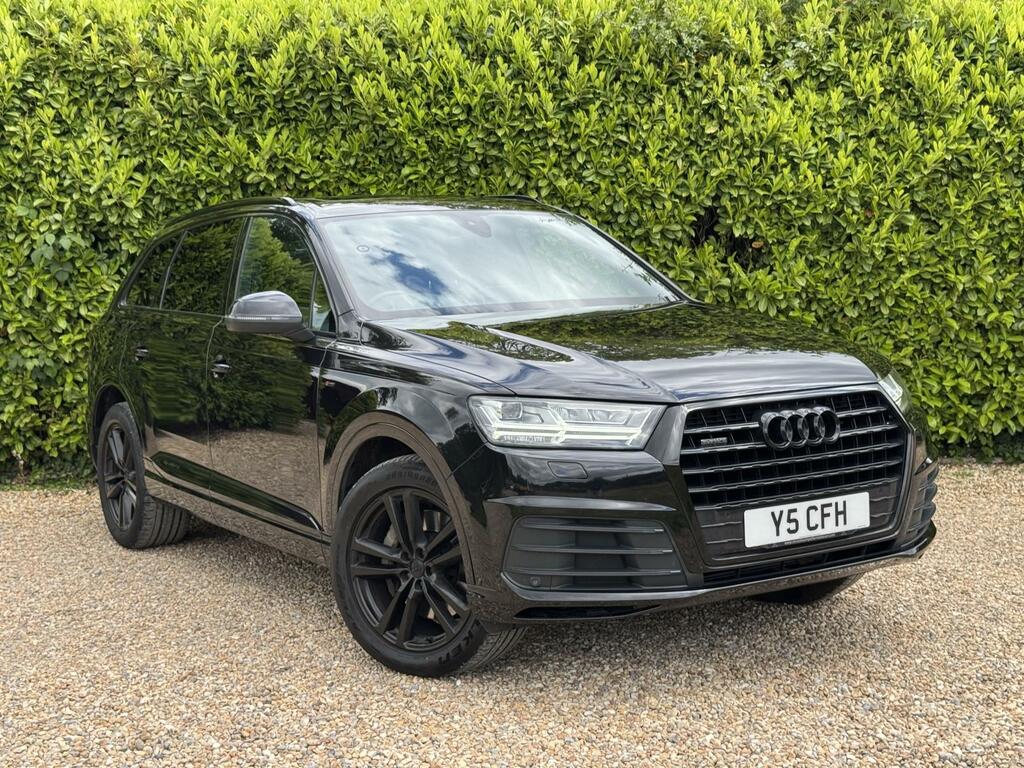Audi Q7 3.0 Tdi V6 S Line Suv Tiptronic Quattro Black