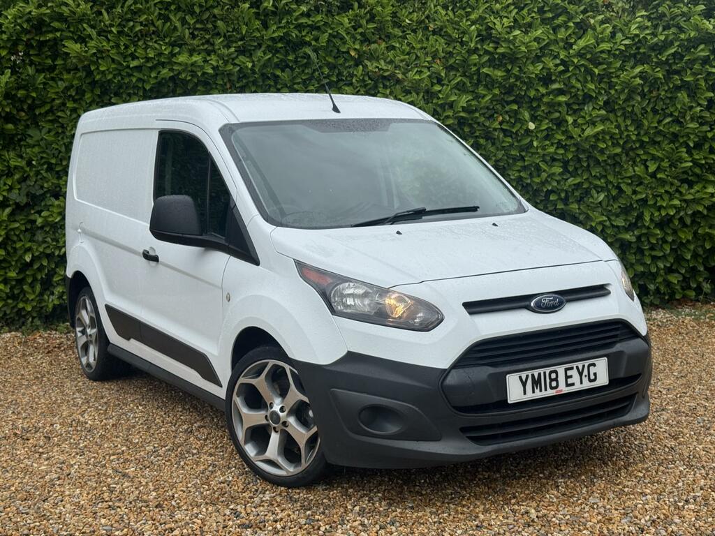 Ford Transit Connect White #1