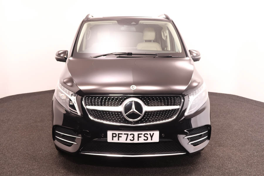 Mercedes-Benz V Class 2.0 V300d Amg Line 9G Tronic Extra Long PF73FSY Black #4