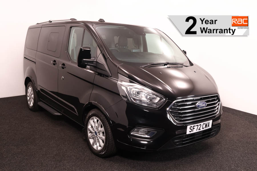Ford Tourneo Custom 2.0 Tdci Titanium Driver Transfer Black