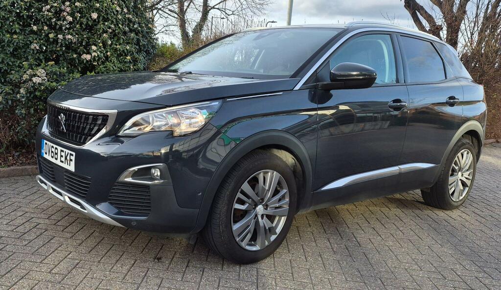 Peugeot 3008 1.2 Puretech Allure Euro 6 Ss OV68EKF Grey #3