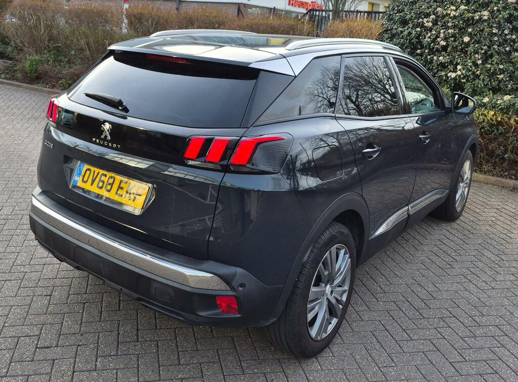 Peugeot 3008 1.2 Puretech Allure Euro 6 Ss OV68EKF Grey #5