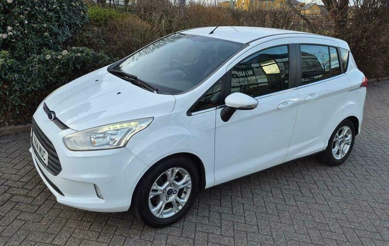 Ford B-Max 1.4 Zetec Euro 5 White #4