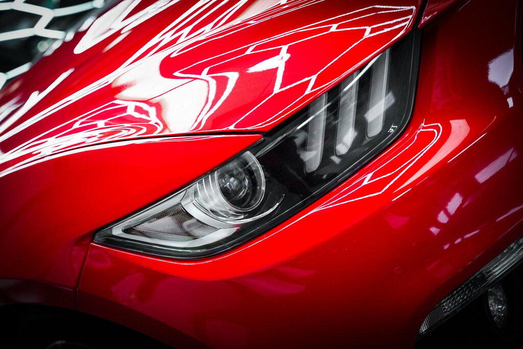 Ford Mustang 5.0 Gt 410 Bhp Red #24