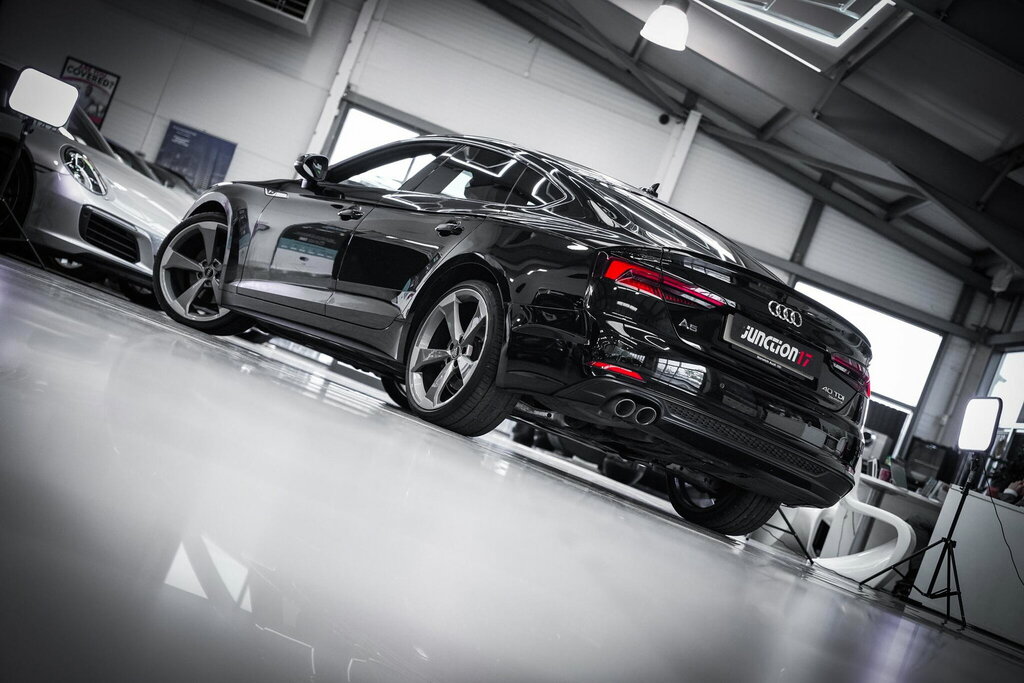 Audi A5 2.0 Tdi 40 Black Edition Sportback S Tronic Quattr LV69HWL Black #5