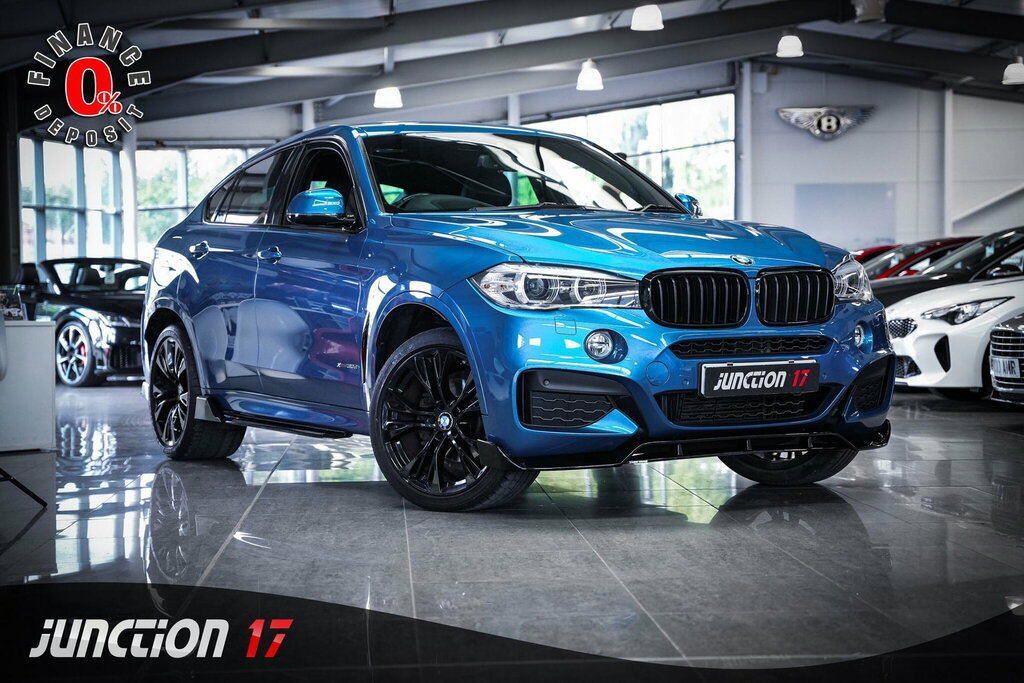 BMW X6 3.0 30D M Sport Edition Xdrive Euro 6 Ss 5 Blue