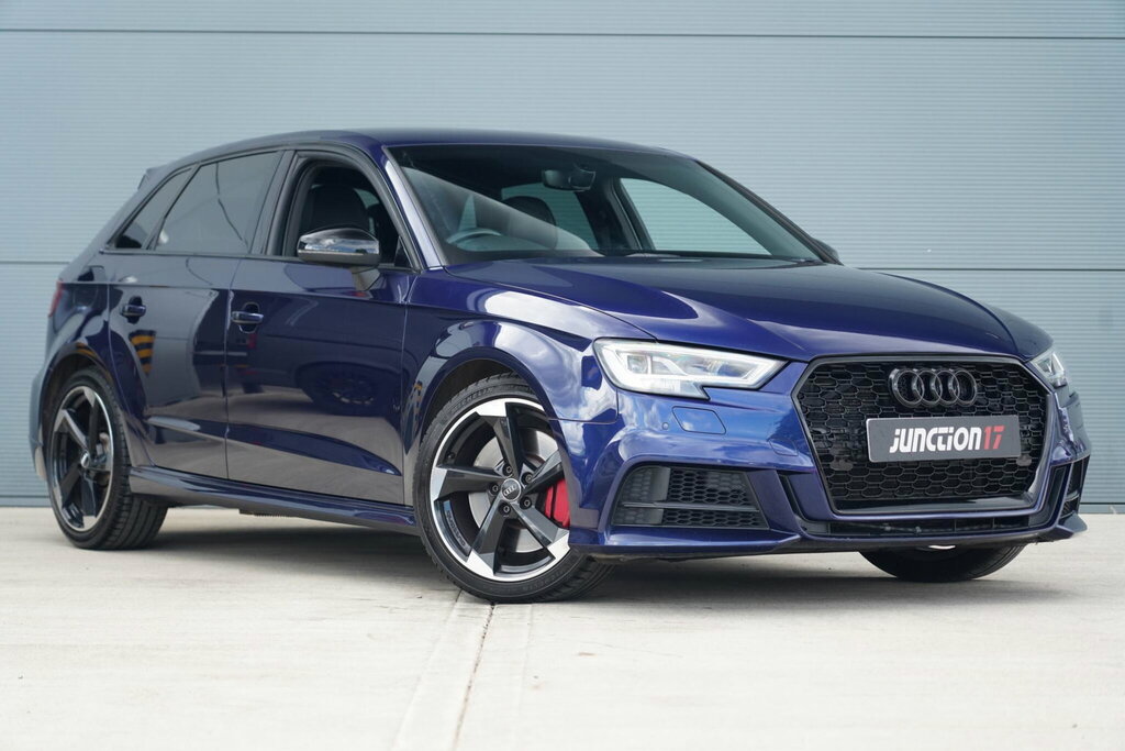Audi S3 2.0 Tfsi Black Edition Sportback S Tronic Quattro Blue