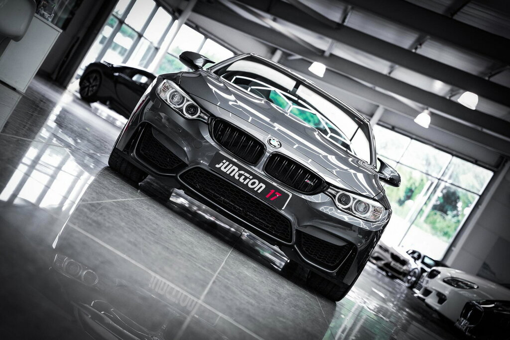 BMW M4 3.0 Biturbo Competition Dct Euro 6 Ss BX17YNL Grey #3