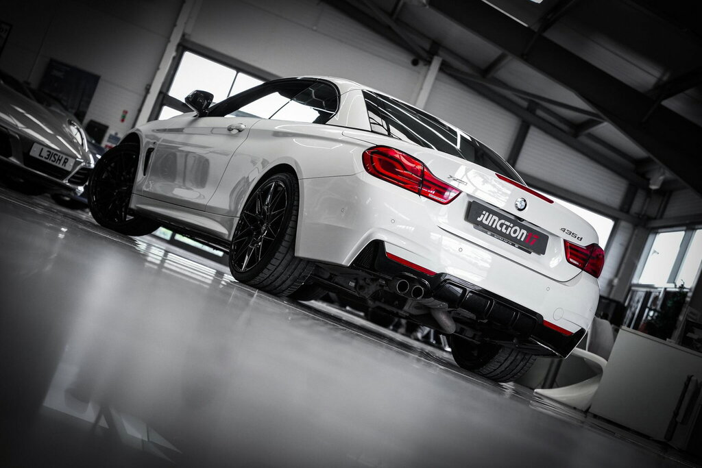 BMW 4 Series 3.0 435D M Sport Xdrive Euro 6 Ss YE18XEG White #5