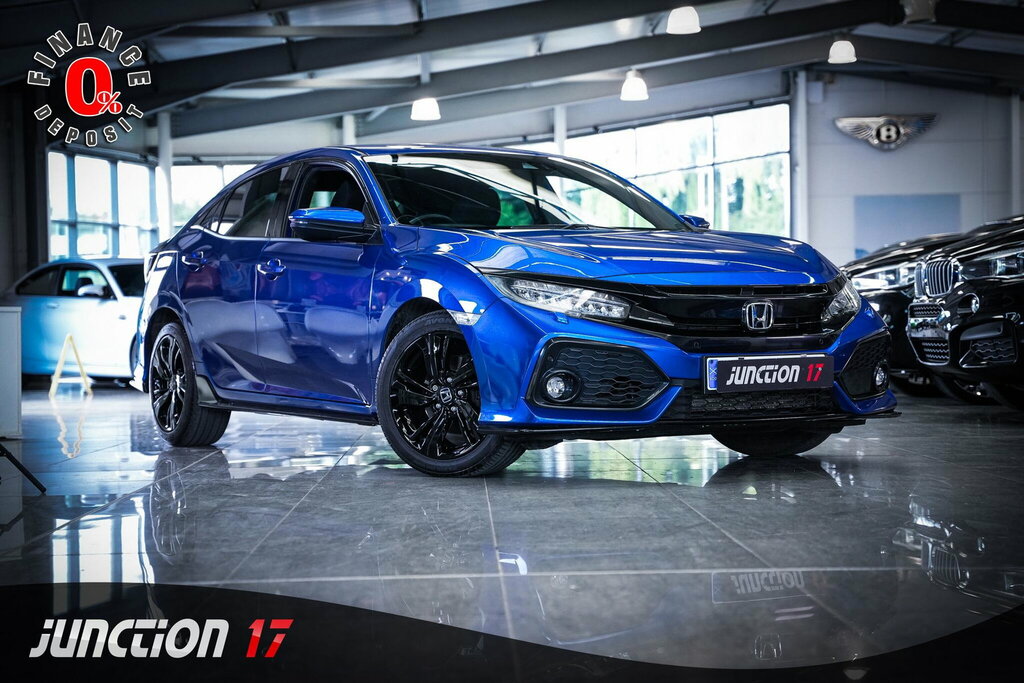 Honda Civic 1.5 Vtec Turbo Gpf Sport Cvt Euro 6 Ss Blue