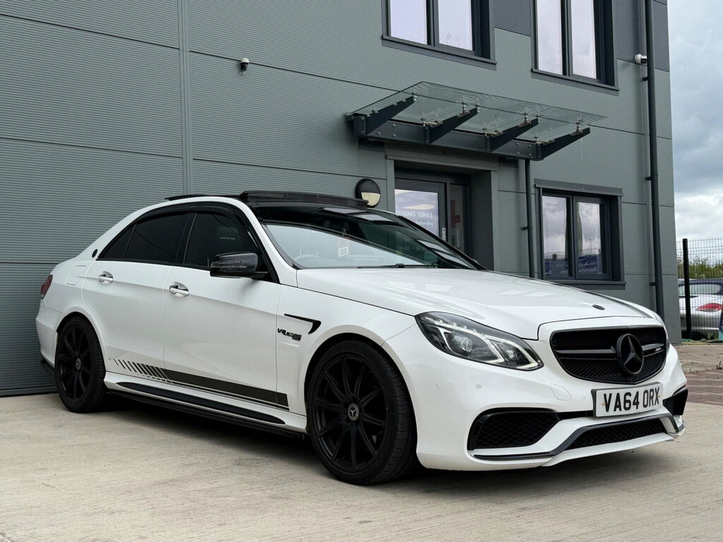 Mercedes-Benz E Class E350 Bluetec Amg Night White #9