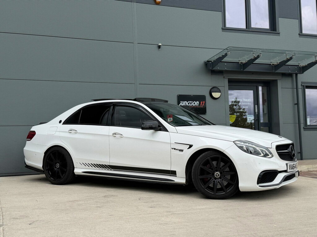 Mercedes-Benz E Class E350 Bluetec Amg Night White #10