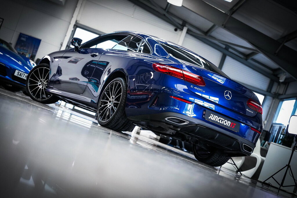 Mercedes-Benz E Class 2.9 E400d Amg Line Premium Plus G-tronic 4Matic GD69OPN Blue #4