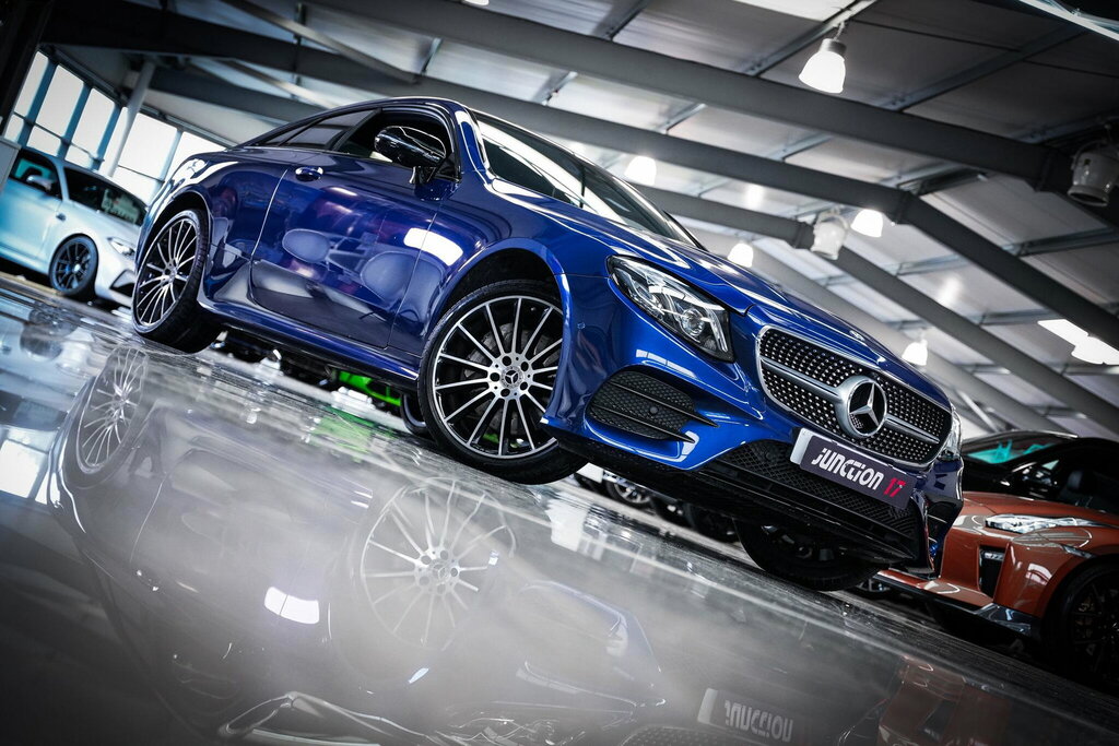 Mercedes-Benz E Class 2.9 E400d Amg Line Premium Plus G-tronic 4Matic GD69OPN Blue #6