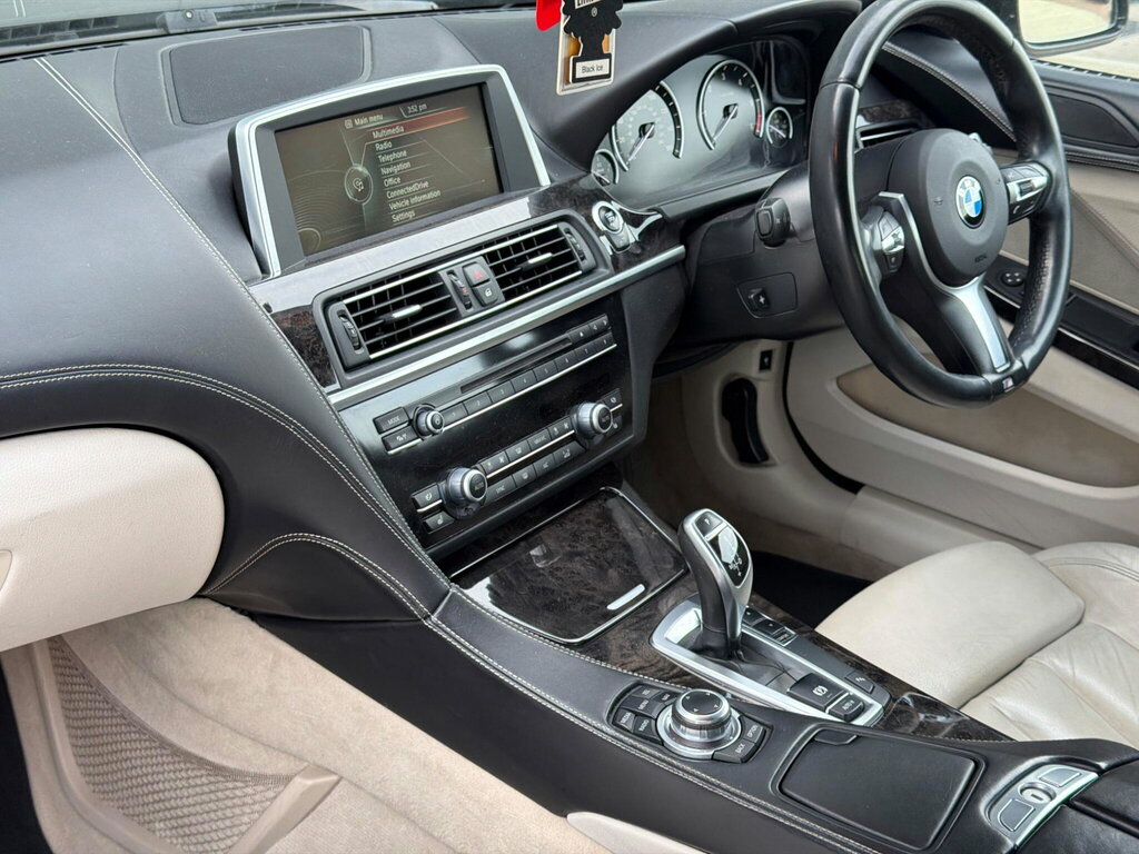 BMW 6 Series 640I M Blue #9