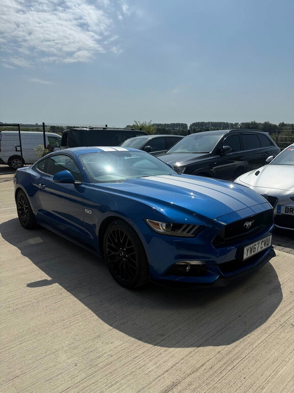 Ford Mustang 5.0 V8 Gt Fastback Selshift Euro 6 Blue