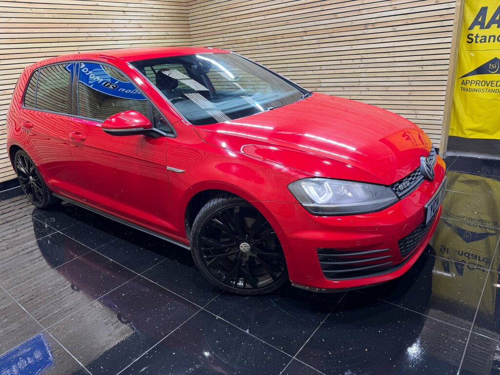 Volkswagen Golf 2.0 Tdi Bluemotion Tech Gtd Hatchback D YC14VBM Red #3