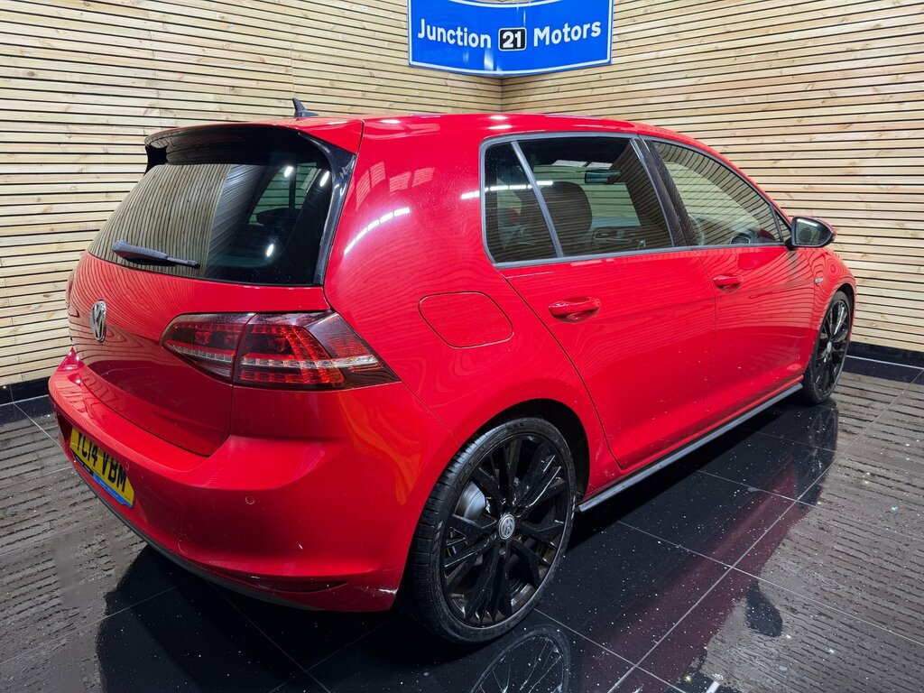Volkswagen Golf 2.0 Tdi Bluemotion Tech Gtd Hatchback D YC14VBM Red #4