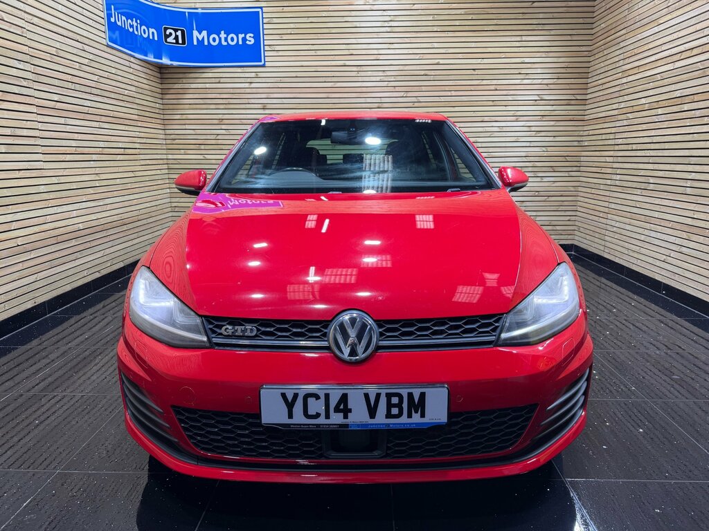 Volkswagen Golf 2.0 Tdi Bluemotion Tech Gtd Hatchback D YC14VBM Red #2