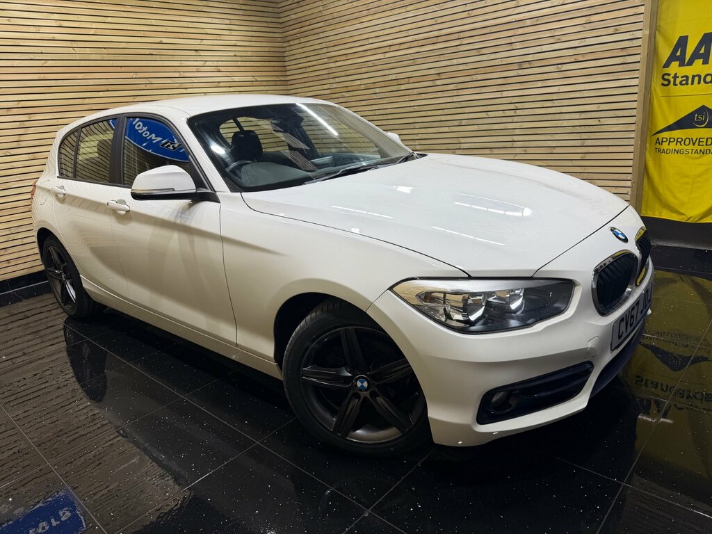 BMW 1 Series 1.5 116D Sport Hatchback Euro 6 CV67JDJ White #3