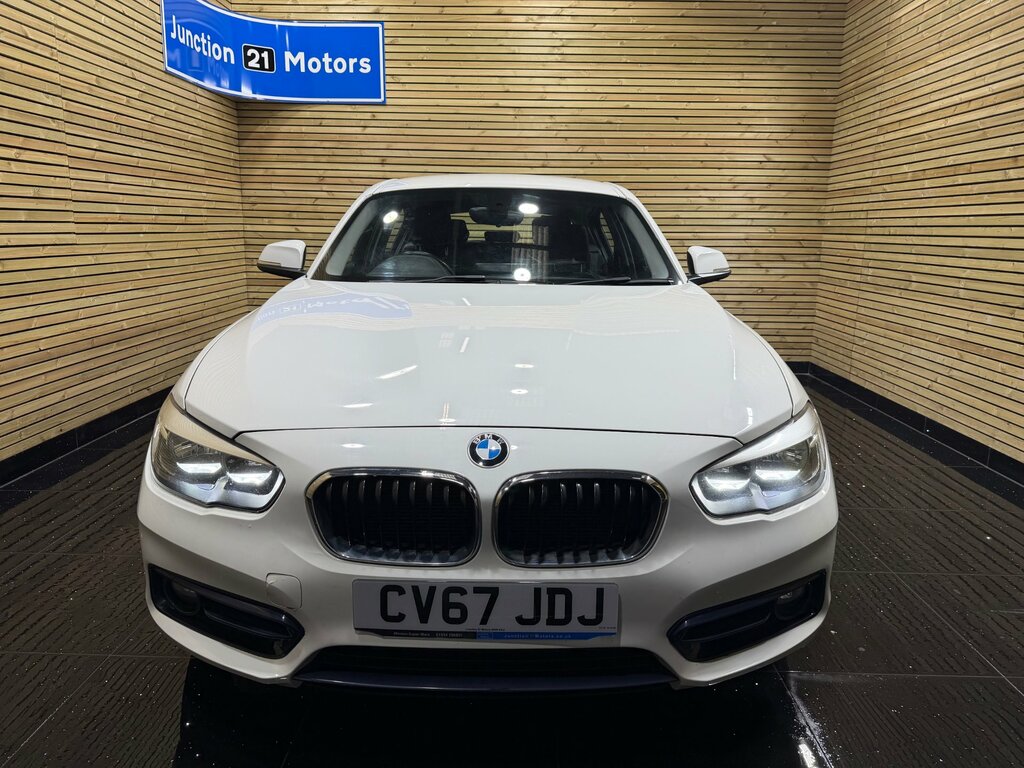 BMW 1 Series 1.5 116D Sport Hatchback Euro 6 CV67JDJ White #2
