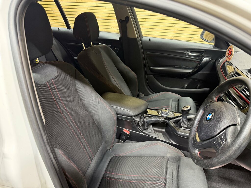 BMW 1 Series 1.5 116D Sport Hatchback Euro 6 CV67JDJ White #4