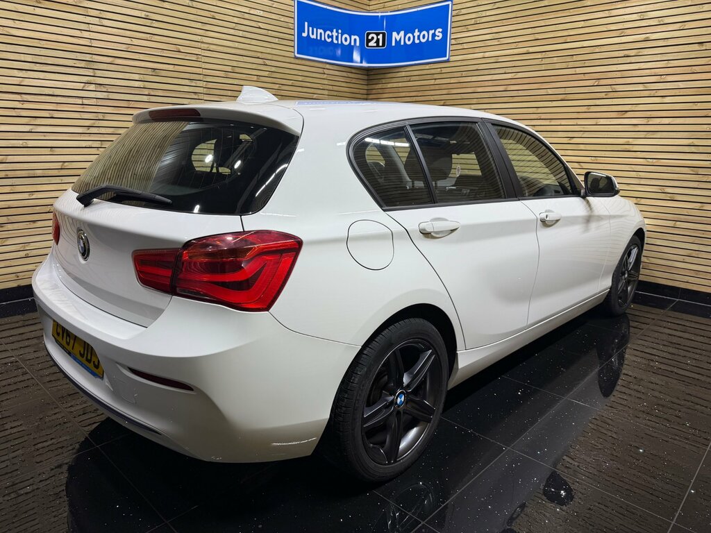 BMW 1 Series 1.5 116D Sport Hatchback Euro 6 CV67JDJ White #5