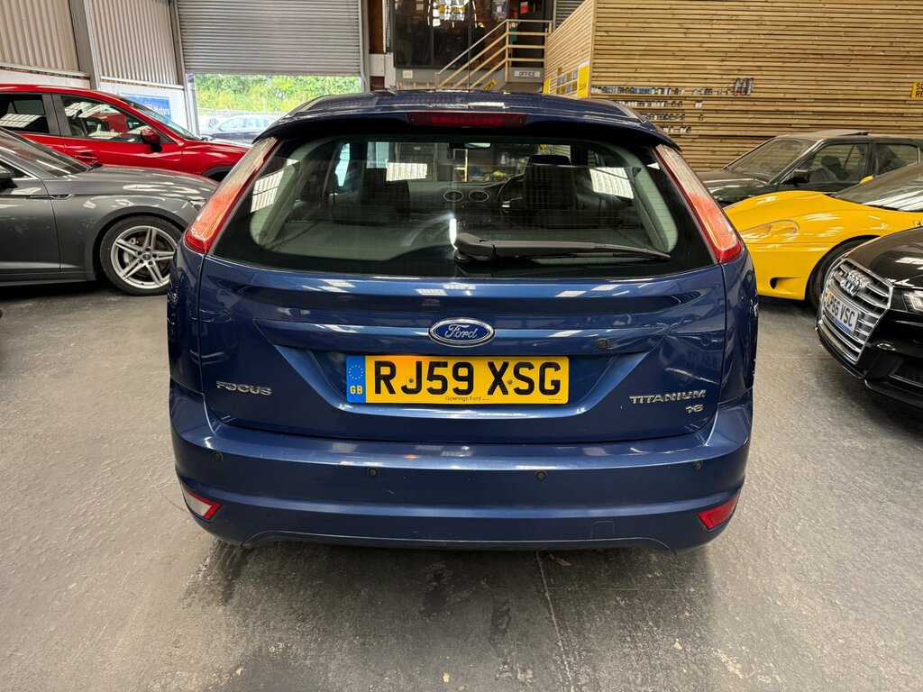 Ford Focus 1.8 Titanium Hatchback 169 Gkm RJ59XSG Blue #3