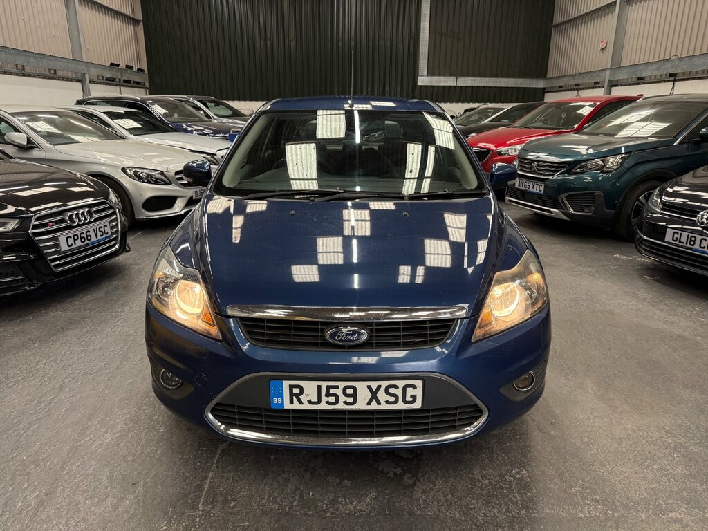 Ford Focus 1.8 Titanium Hatchback 169 Gkm RJ59XSG Blue #2