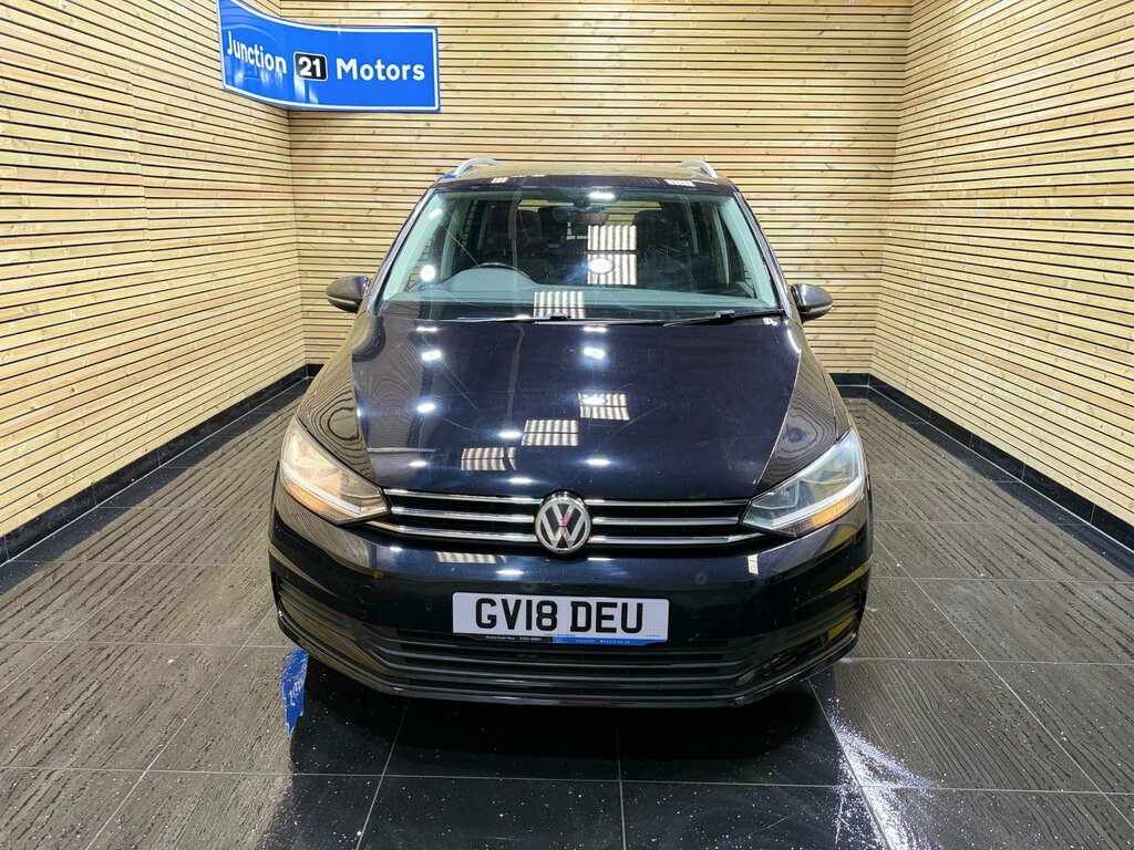 Volkswagen Touran 1.6 Tdi Se Family Mpv Euro 6 S GV18DEU Black #2