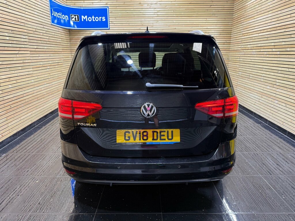 Volkswagen Touran 1.6 Tdi Se Family Mpv Euro 6 S GV18DEU Black #3