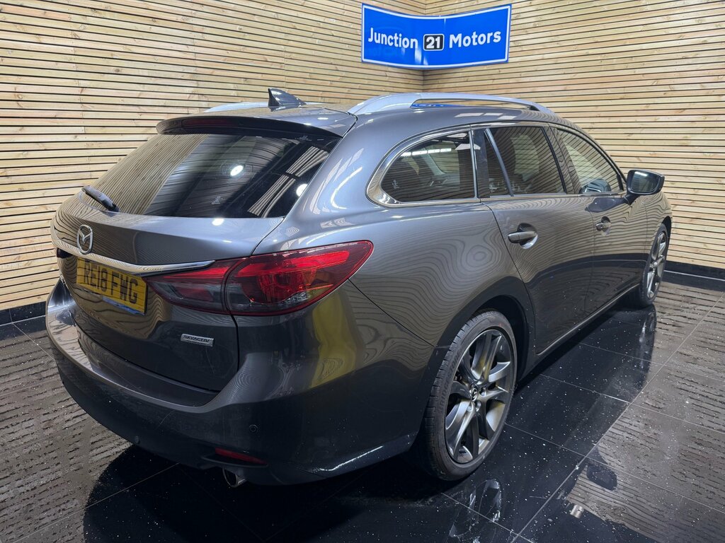 Mazda 6 2.2 Skyactiv-d Sport Nav Tourer RE18FWG Grey #5