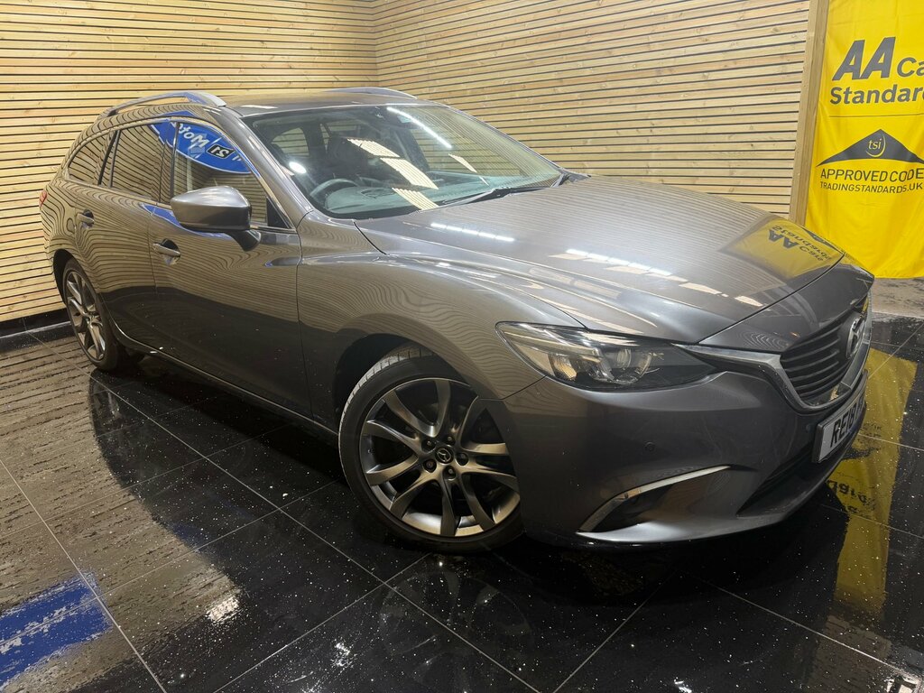 Mazda 6 2.2 Skyactiv-d Sport Nav Tourer RE18FWG Grey #3