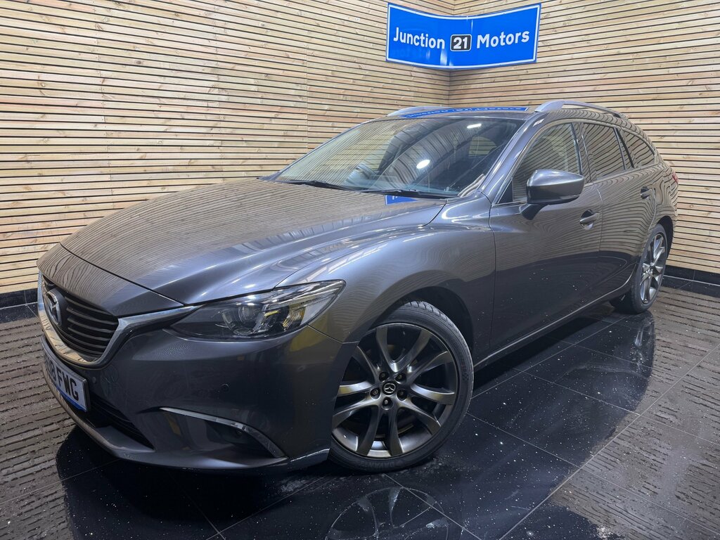 Mazda 6 2.2 Skyactiv-d Sport Nav Tourer Grey