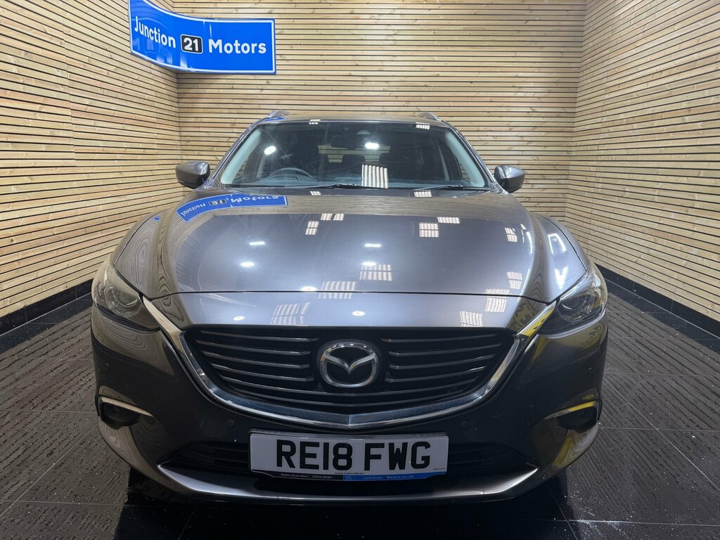 Mazda 6 2.2 Skyactiv-d Sport Nav Tourer RE18FWG Grey #2