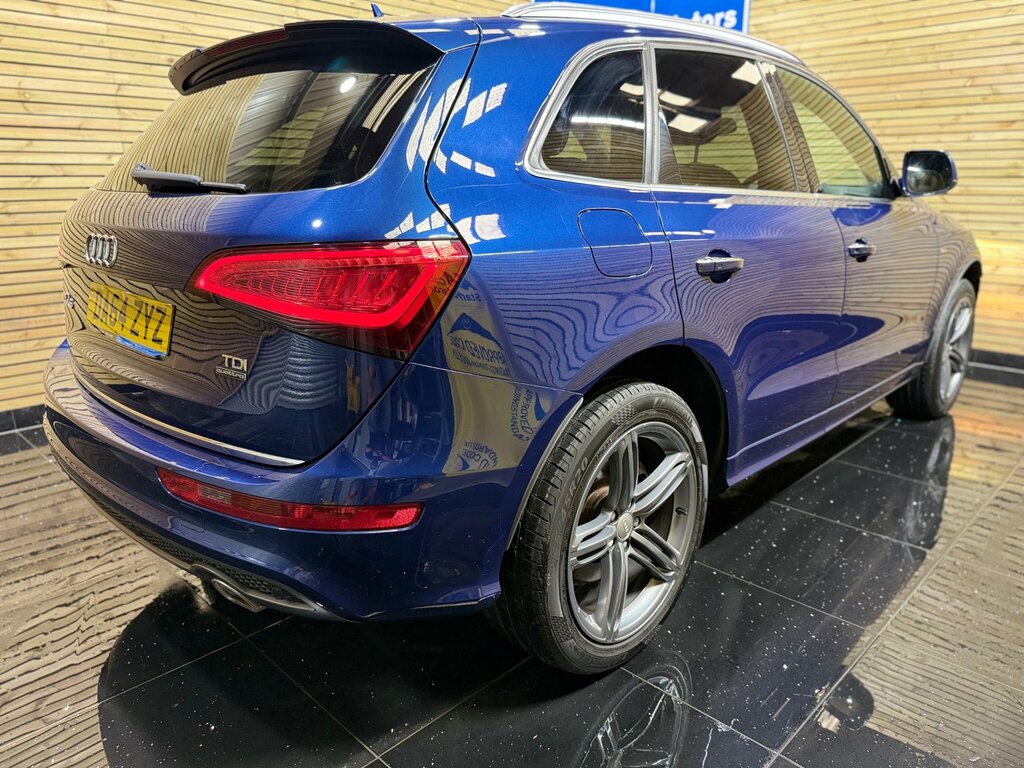 Audi Q5 3.0 Tdi V6 S Line Plus Suv S Tronic Qua DA64ZYZ Blue #6