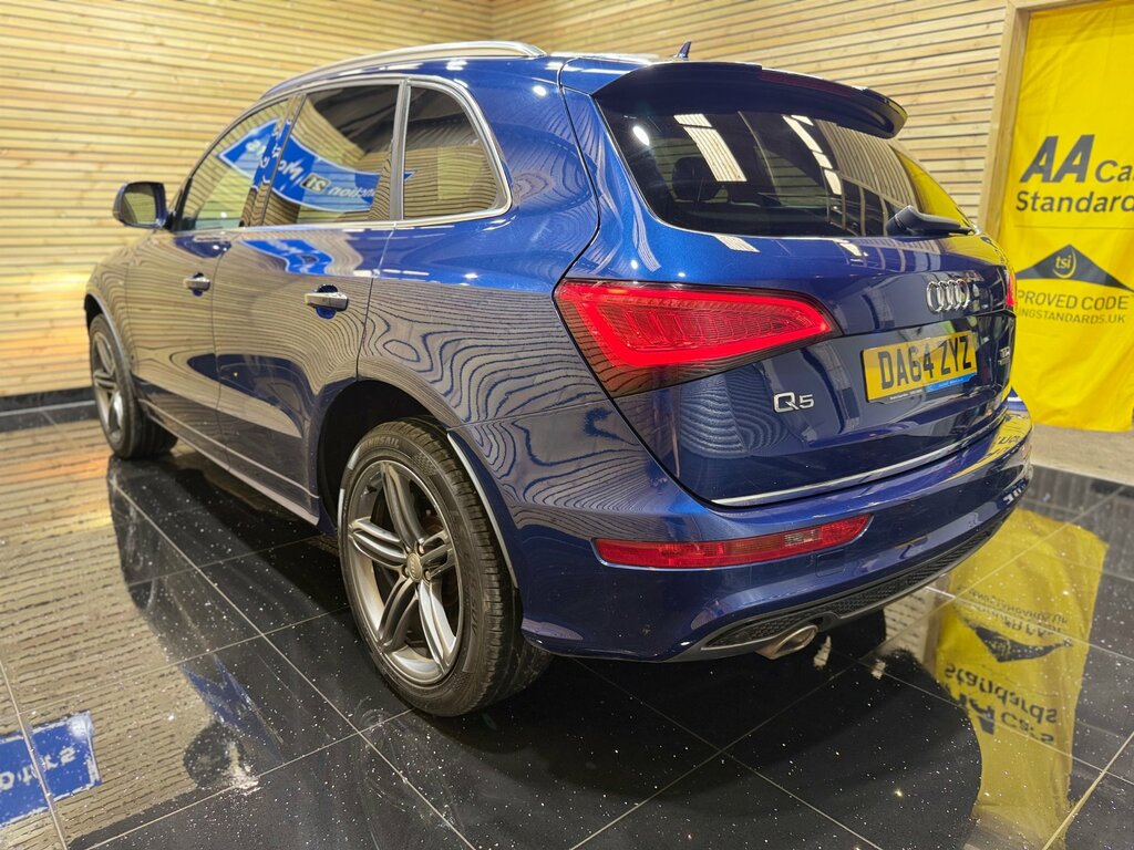 Audi Q5 3.0 Tdi V6 S Line Plus Suv S Tronic Qua DA64ZYZ Blue #5