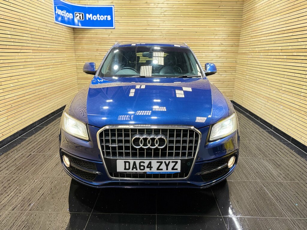 Audi Q5 3.0 Tdi V6 S Line Plus Suv S Tronic Qua DA64ZYZ Blue #2