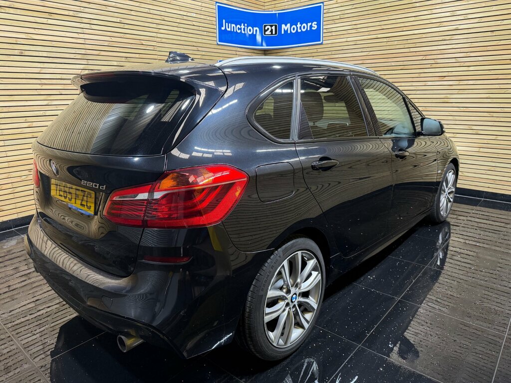 BMW 2 Series Active Tourer 2.0 220D M Sport Mpv Euro 6 Ss Black #4