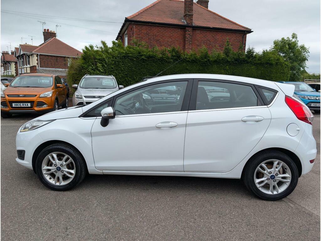 Ford Fiesta 1.25 Zetec Euro 6 NJ66LNH White #2