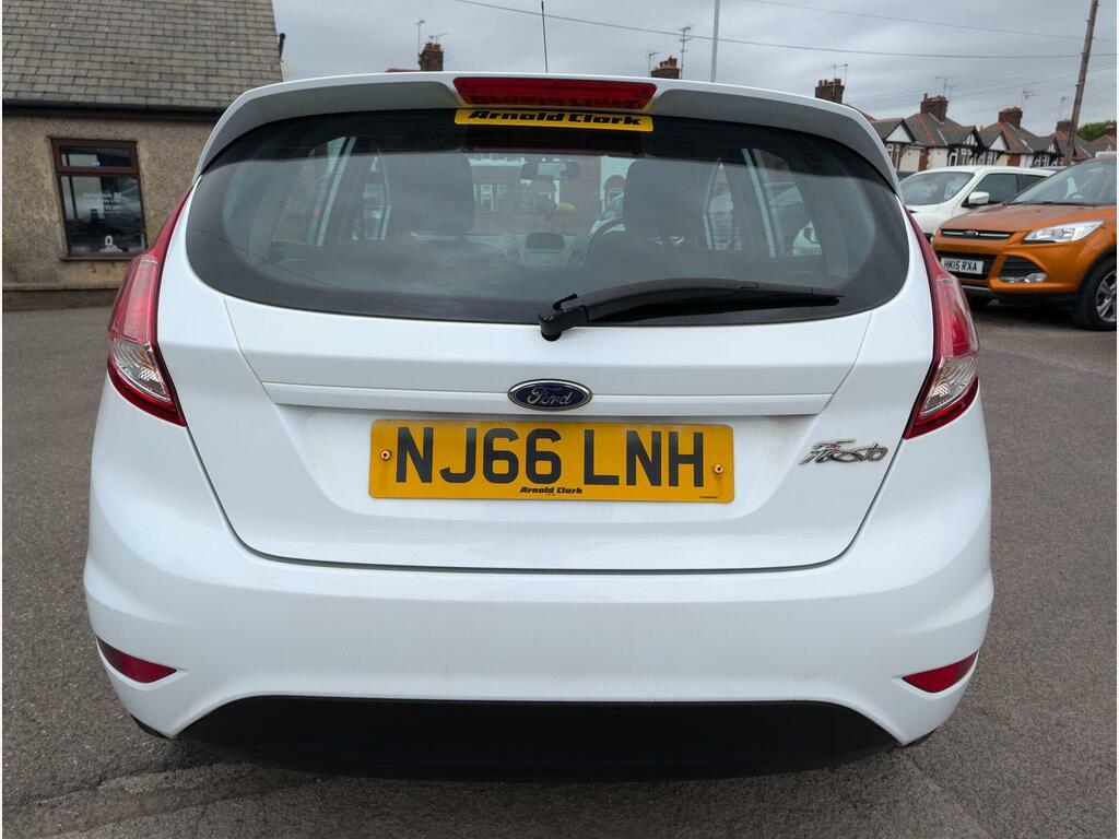 Ford Fiesta 1.25 Zetec Euro 6 NJ66LNH White #5